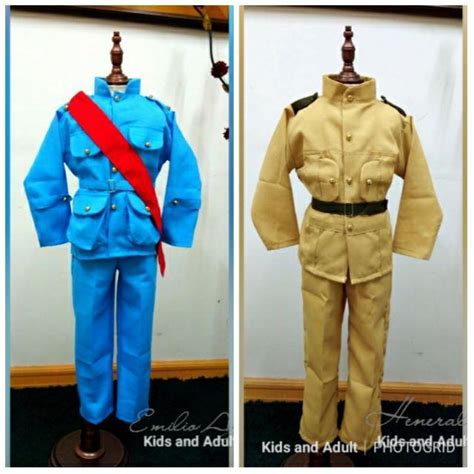 ☂HENERAL LUNA / EMILIO AGUINALDO COSTUME FOR KIDS.